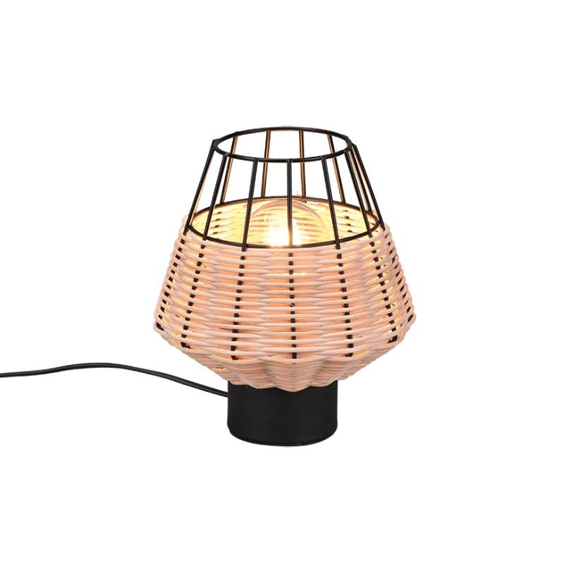 TRIO LIGHTING Stona lampa BORKA R51261036, 1xE27, Crna