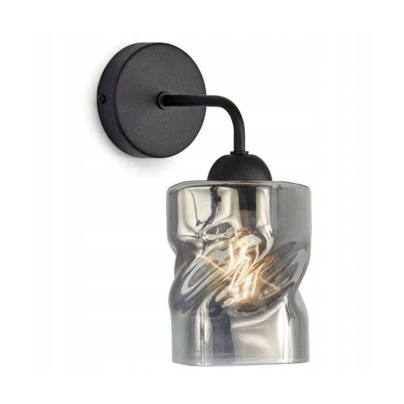 AURA-LIGHT Zidna lampa 1xE27, 6023/1W, Crna