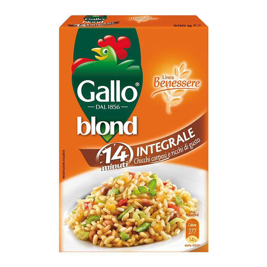 GALLO Pirinač Blond Integrale, 500g