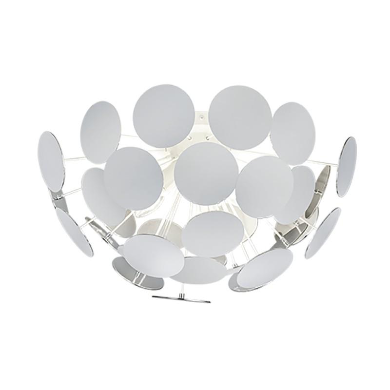 TRIO LIGHTING Plafonjera DISCALGO 609900331, 3XE14, Bela