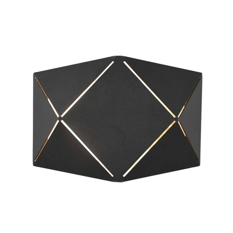 TRIO LIGHTING Led zidna lampa ZANDOR 223510132, Crna