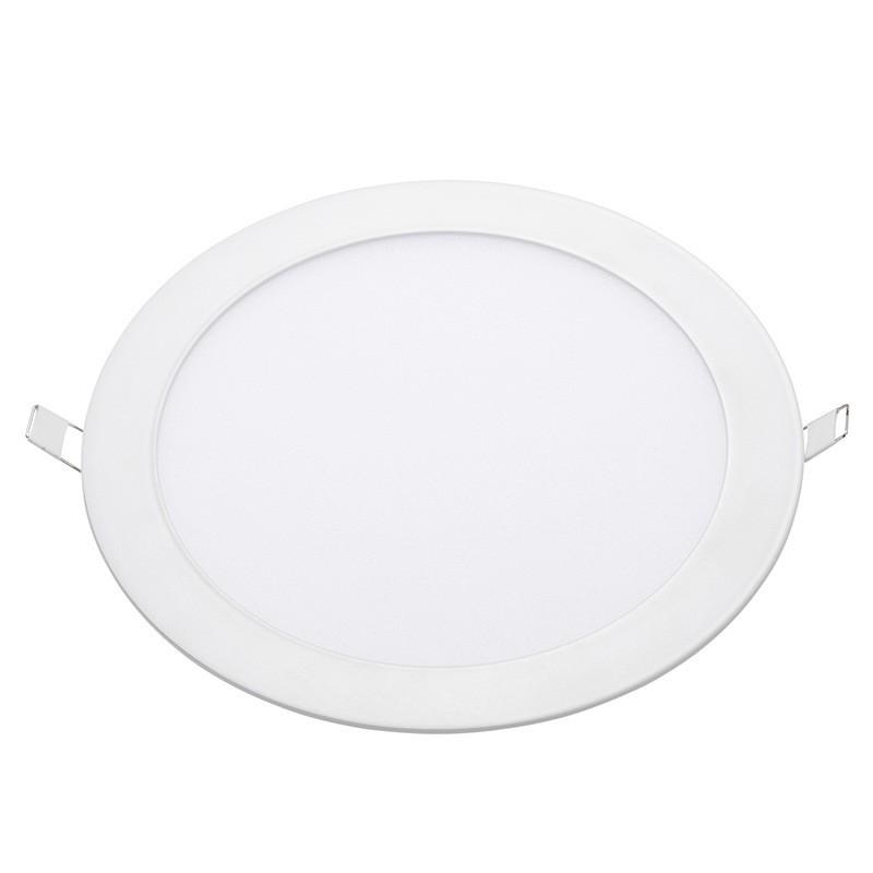 AURA-LIGHT Ugradni okrugli led panel, 24W, 4000K, Beli