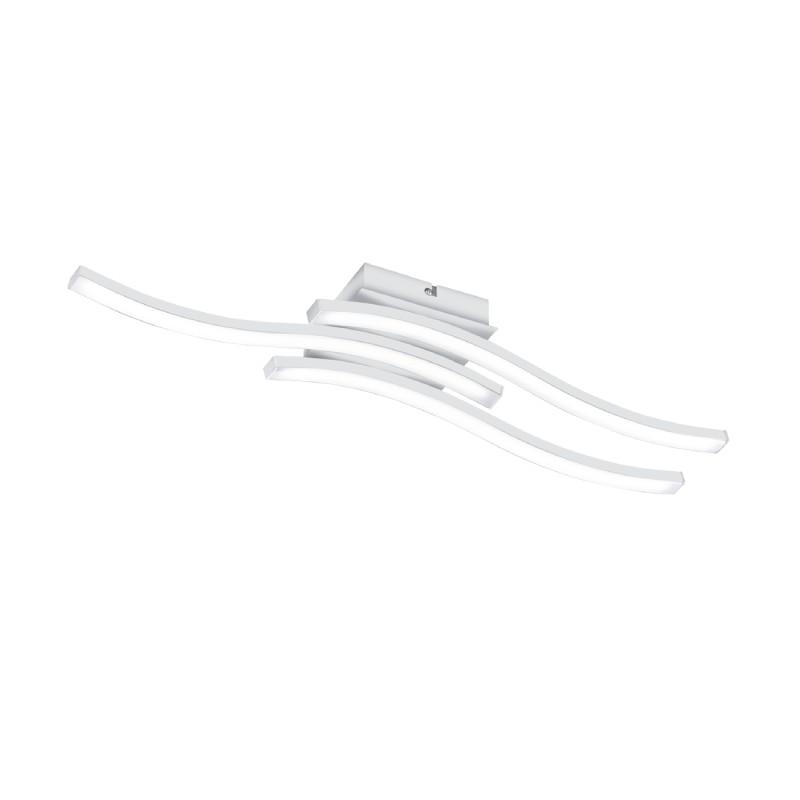 TRIO LIGHTING Led plafonjera ROUTE R62473131, 15W, Bela