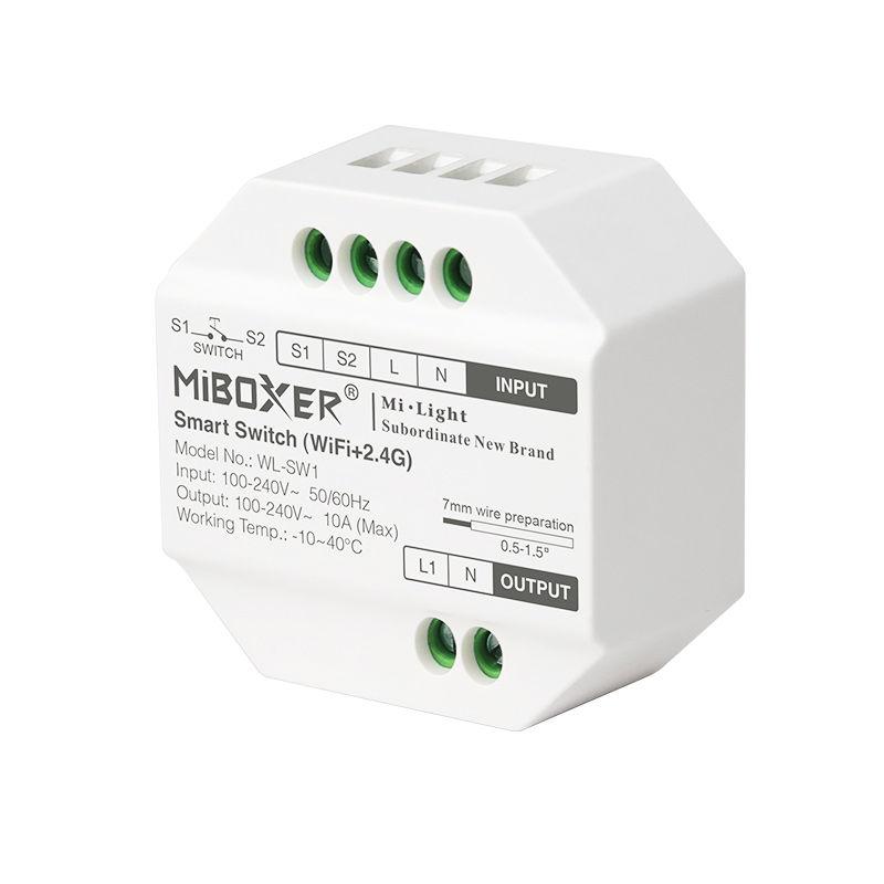 MIBOXER SMART Prekidač WiFi 2.4G, WL-SW1, Beli