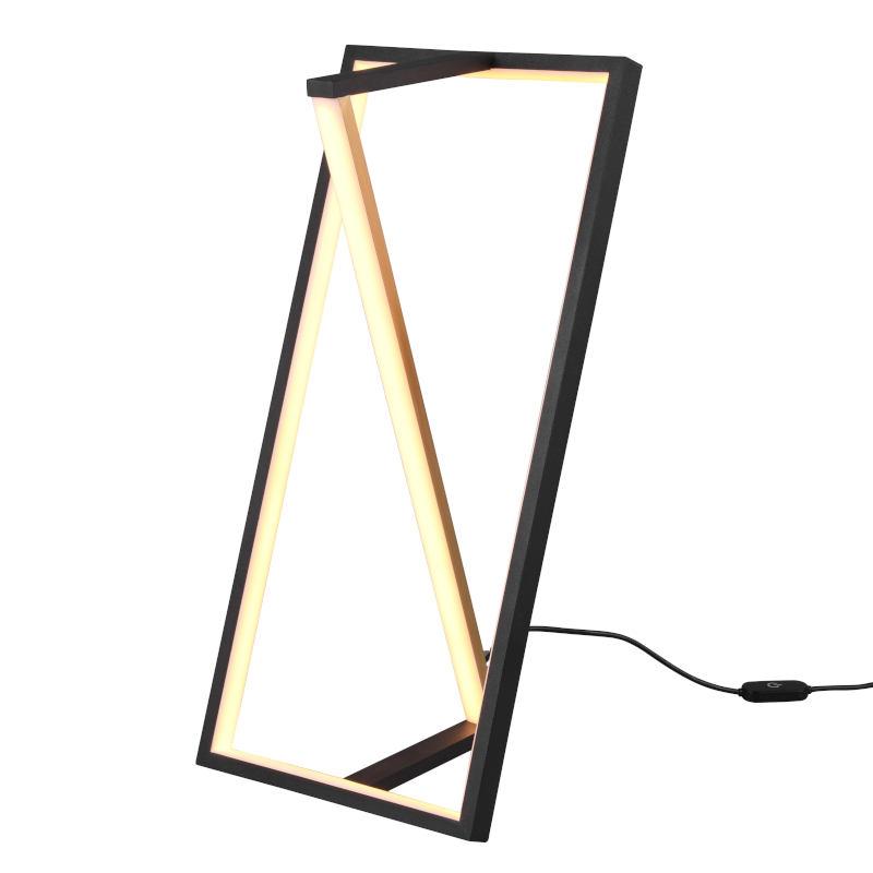 TRIO LIGHTING Led stona lampa EDGE 526810132, Crna