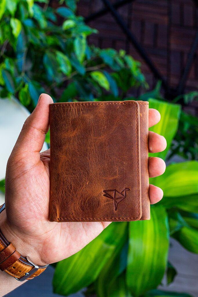 Garbalia Muški novčanik Western, Braon