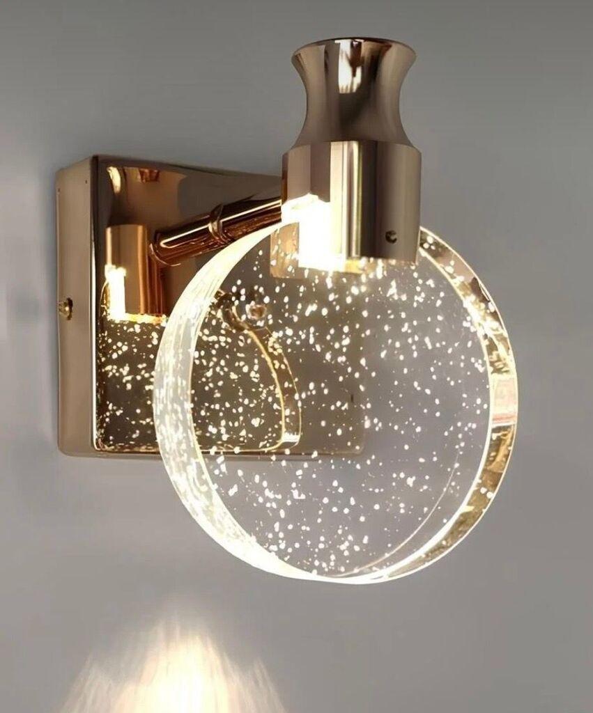 Opviq Zidna lampa BRZ-343405, Zlatne boje