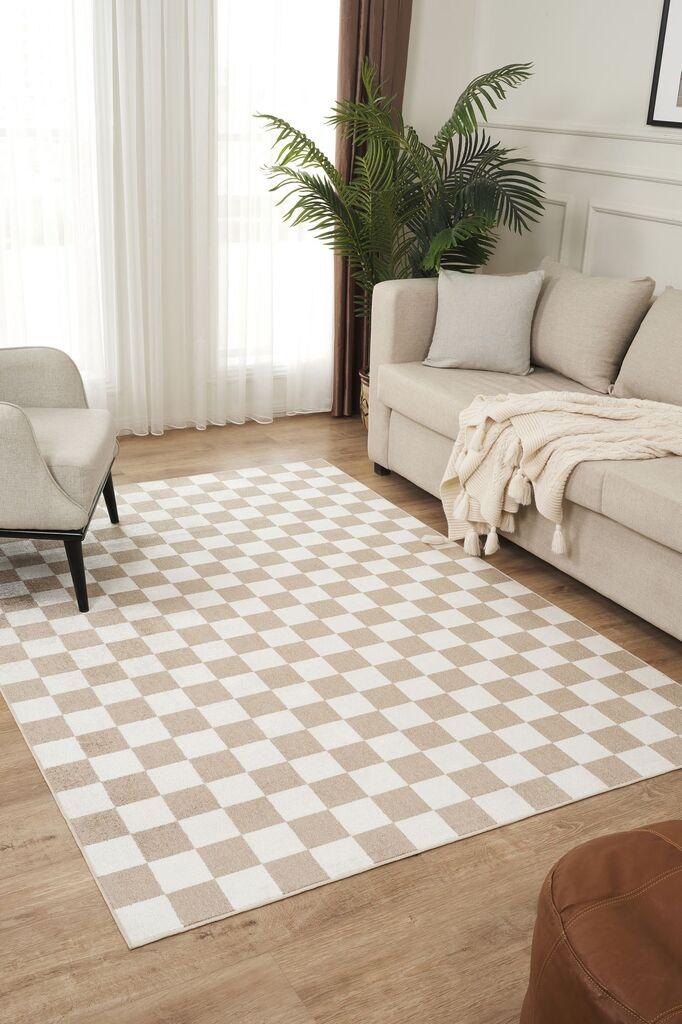 Conceptum Hypnose Tepih Damas 4001, 80 x 300 cm, Braon