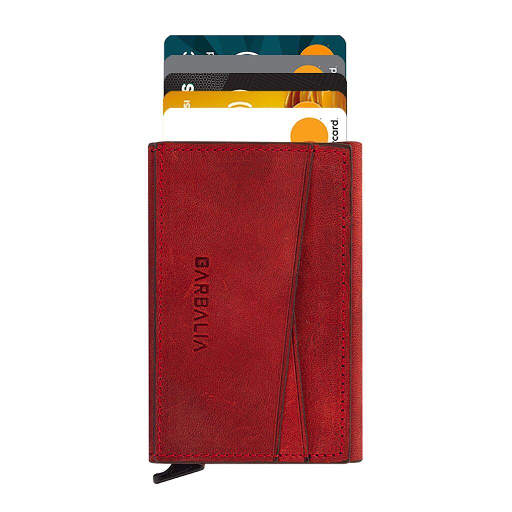 Garbalia Muški novčanik Pera, Crveni