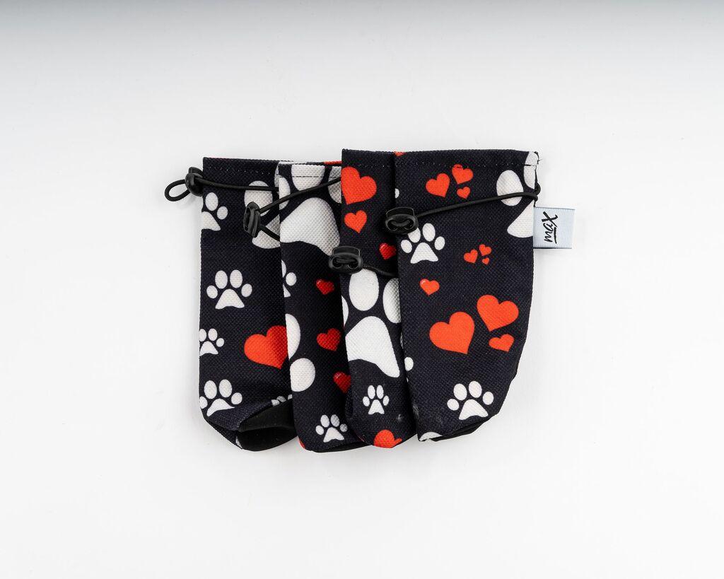Paws & Whiskers Obuća za pse, Vodootporna, Crna