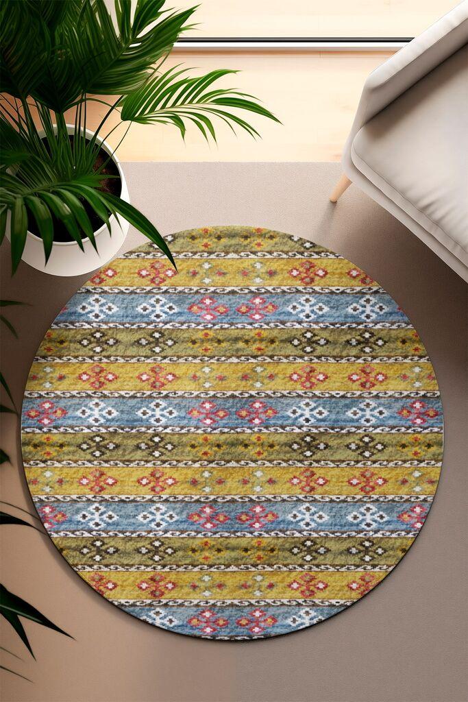 Conceptum Hypnose Tepih CT-1216 Y, 80 cm, Šareni