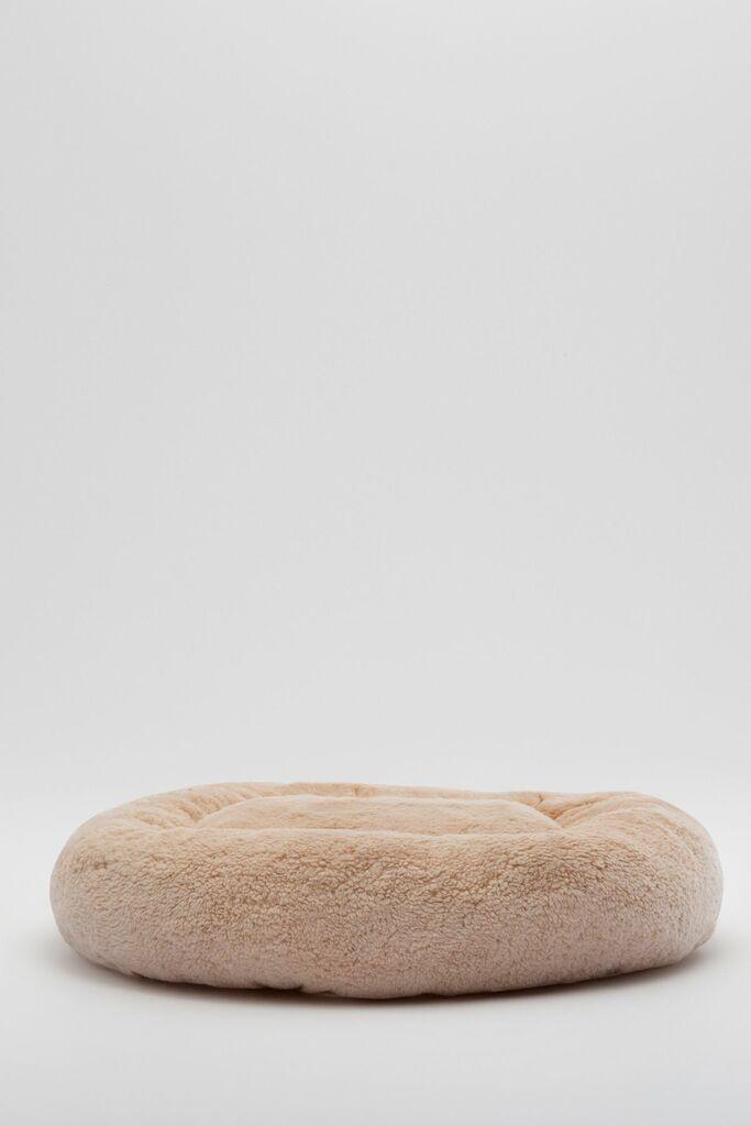 Paws & Whiskers Krevet za ljubimce Pugalo, 65 × 65 × 15 cm, Krem