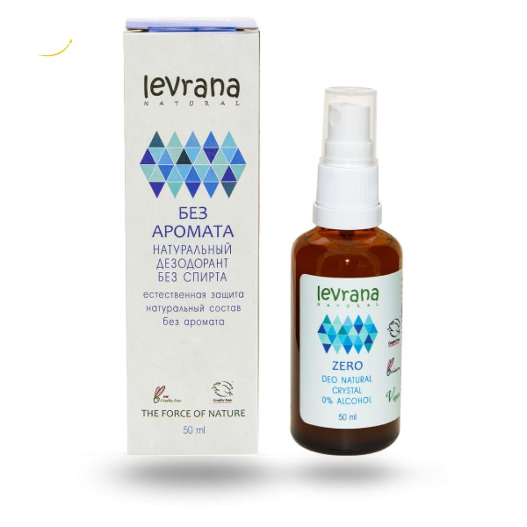 LEVRANA Dezodorans bez mirisa Organic, 50 ml