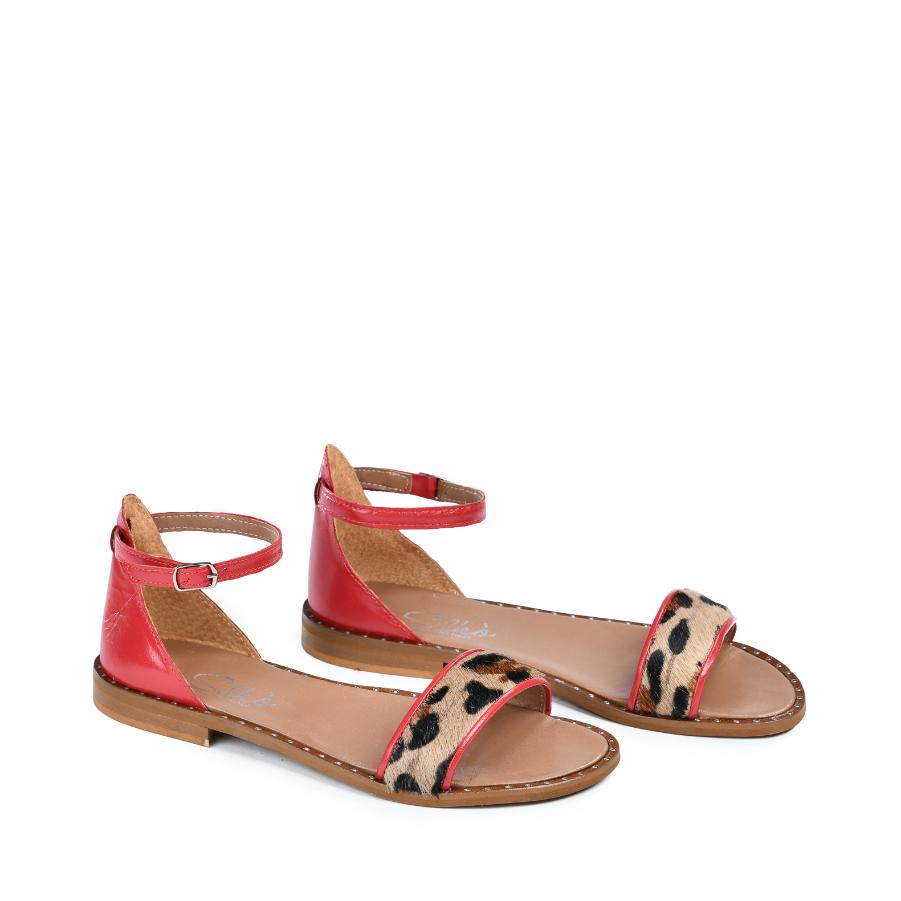 SILKO Ženske sandale 1505, Crvene