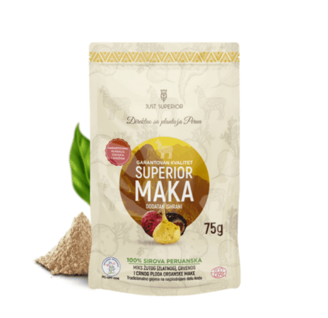 JUST SUPERIOR Organska zlatna maka u prahu, 75 g