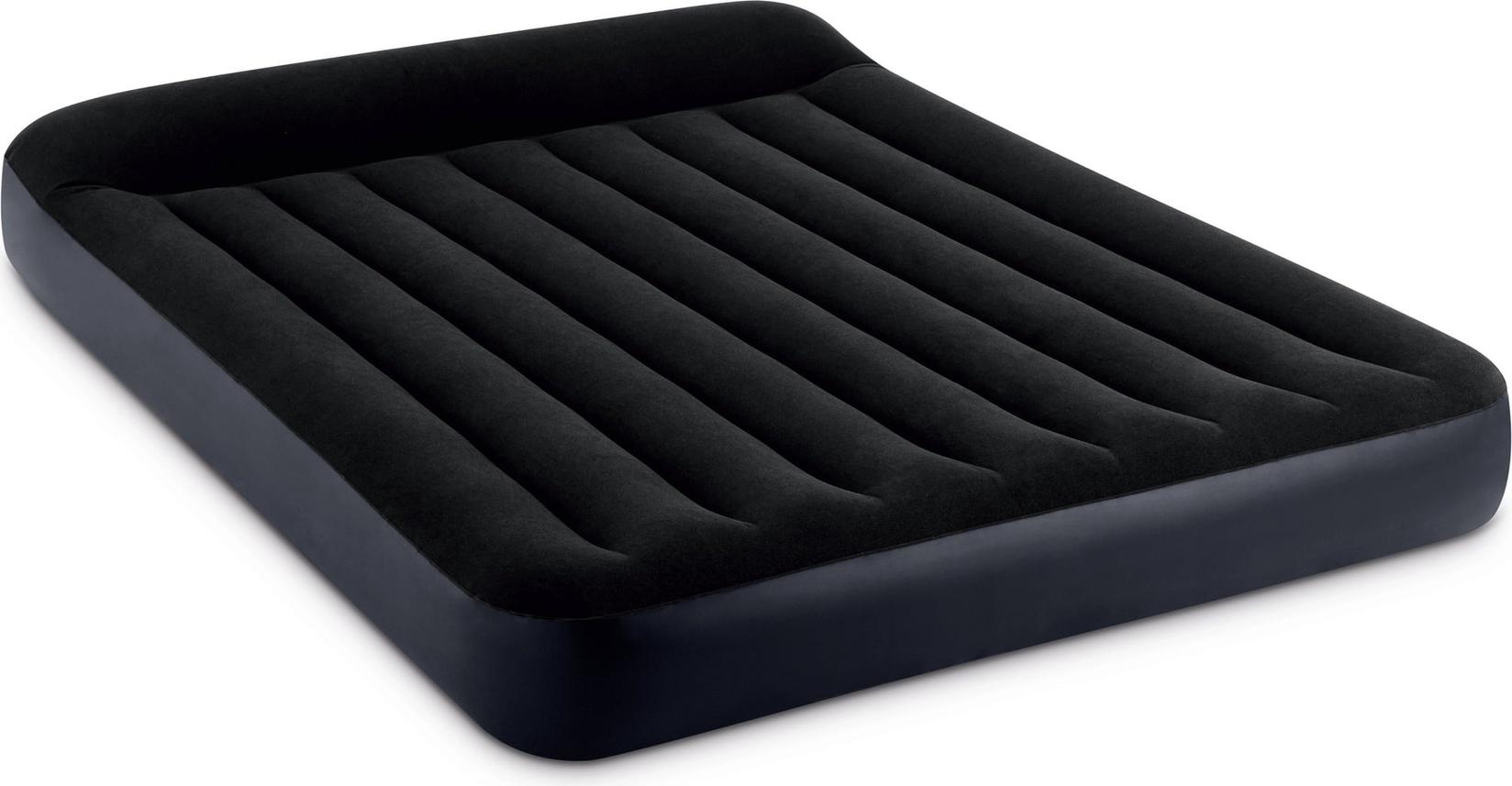 INTEX Krevet na naduvavanje Queen Pillow Rest Classic 203x152x25cm, Tamnoplavi