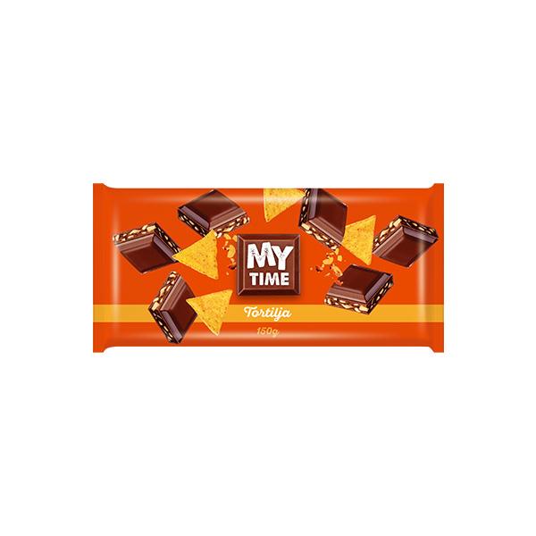 COKOLEND Čokolada My Time, Tortilja, 150G