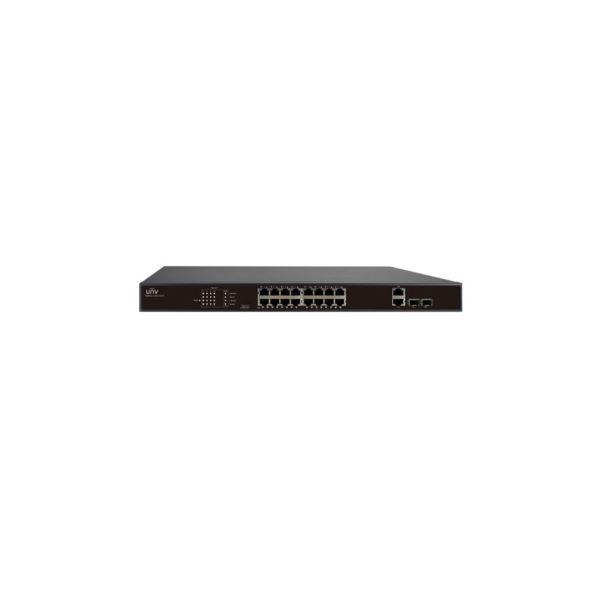 Uniview PoE Switch UNV NSW2010-16T2GC-POE-IN, 16-portni, Gigabitni