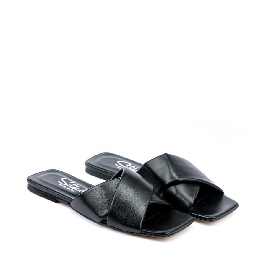 SILKO Ženske papuče Aurora, Crne