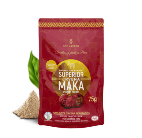 JUST SUPERIOR Organska crvena maka, 75 g