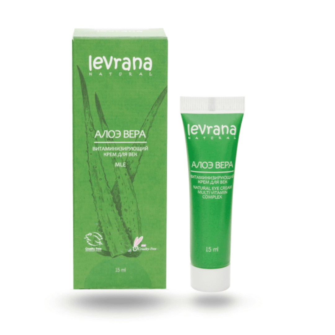 LEVRANA Krema za predeo oko očiju Aloe Vera, 15 ml