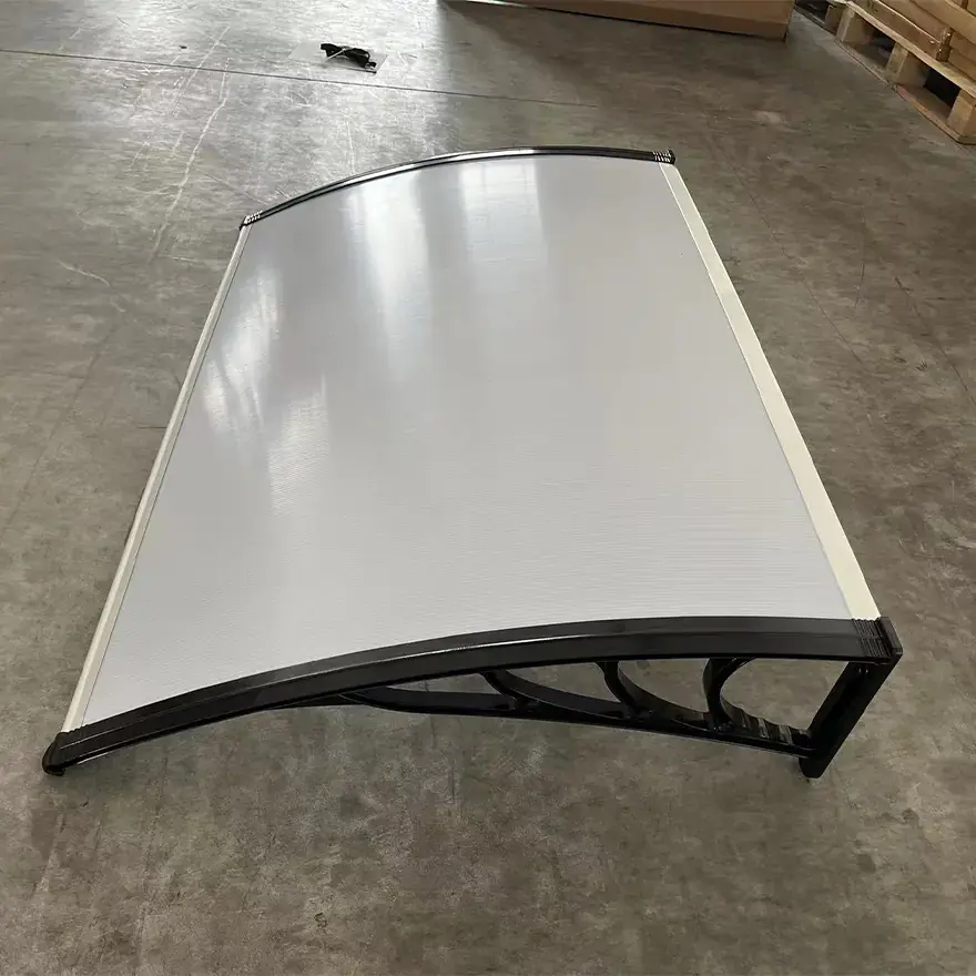 SUPERGARDEN Nadstrešnica, 150x100, 5mm, Crna