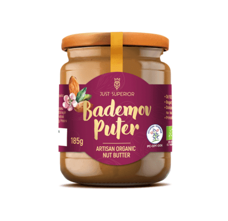 JUST SUPERIOR Bademov puter, Organski,185 g