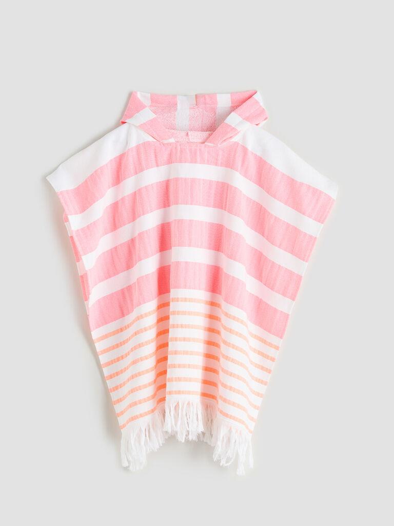 LC Waikiki Pončo peškir za devojčice S5JB95Z4-CRC, Roze