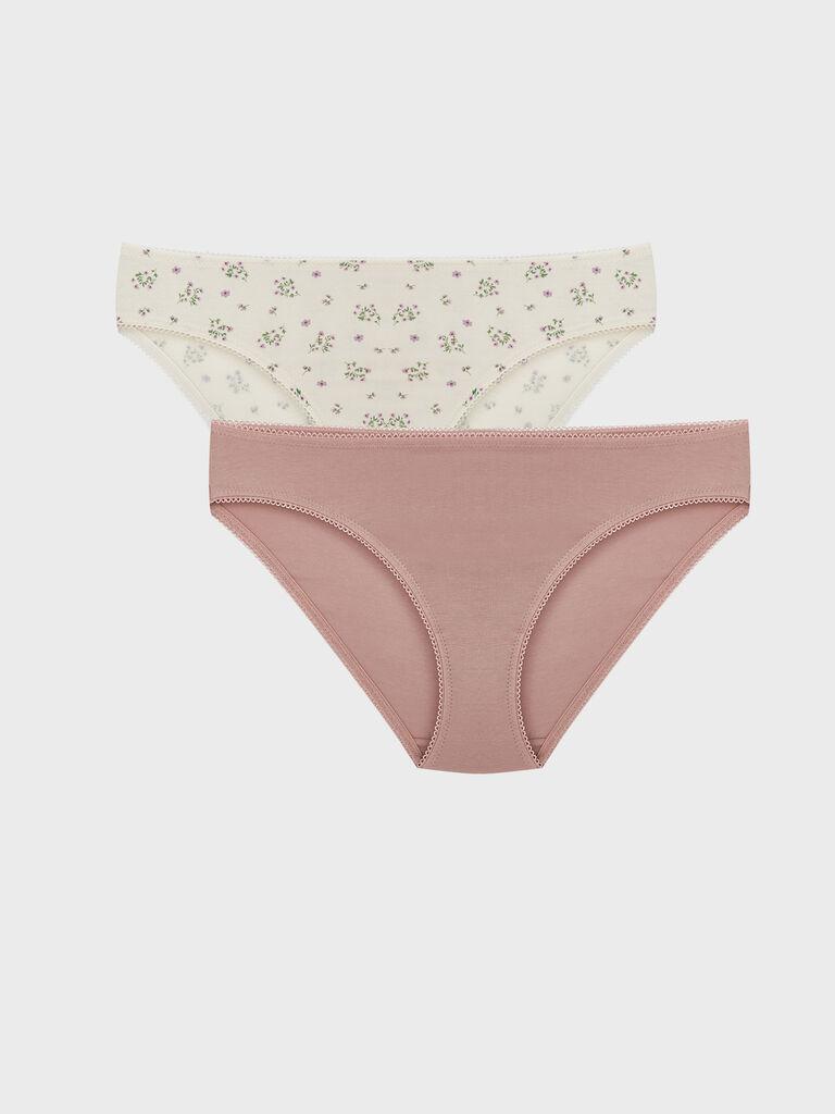 LC Waikiki Set ženskih gaćica S5FU10Z8-LT6, 2 komada, Višebojni