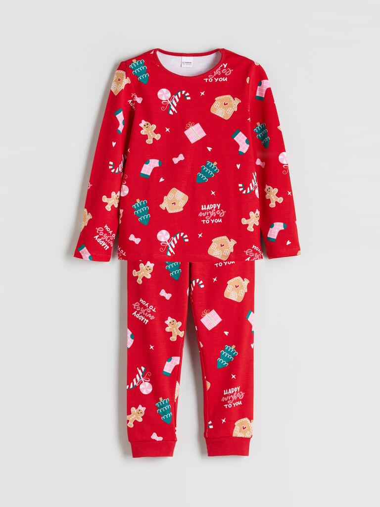 LC Waikiki Komplet pidžama za devojčice W5DP09Z4-LTP, Crvena