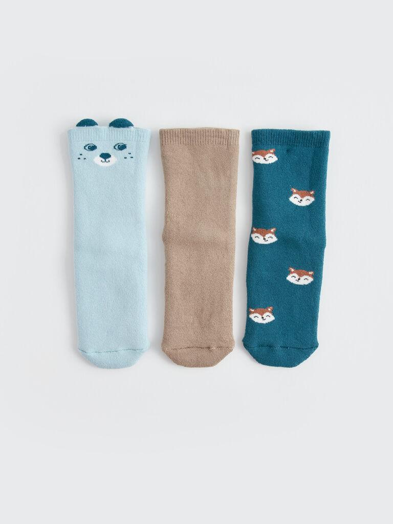 LC Waikiki Čarape za bebe W3AC40Z1-QXE, 3 para, Višebojne