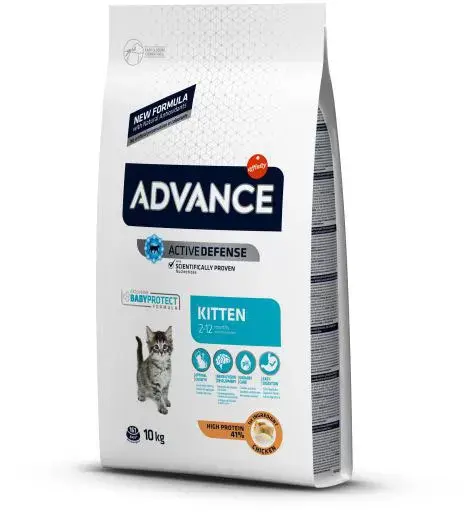 ADVANCE Hrana za mačke Kitten, Piletina, 10 kg