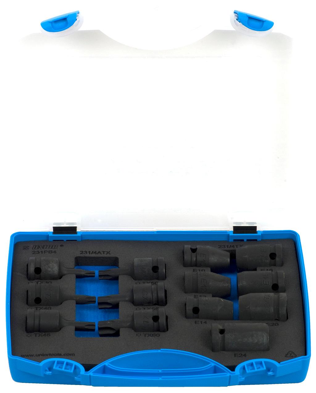 UNIOR Garnitura ključeva TORX IMPACT U231/4 PB4 13