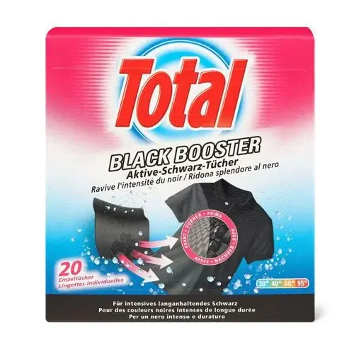 Total Maramice za bojenje veša Black Booster, 12 komada