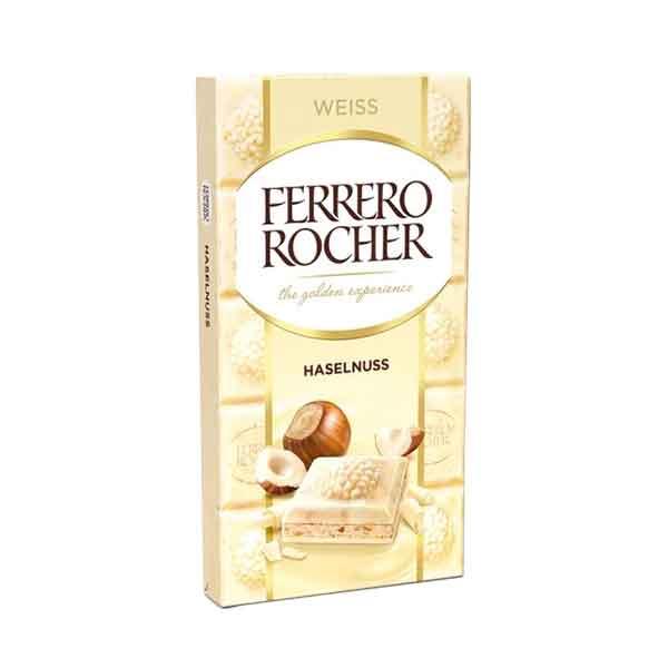 Ferrero Rocher Bela čokolada, Lešnik, 90 g
