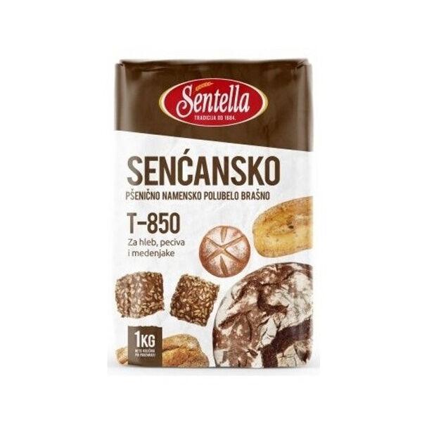 Sentella Pšenično brašno, T 850, 1 kg