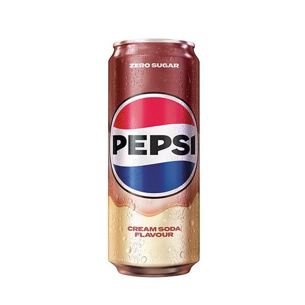 Pepsi Gazirani sok Zero Sugar, Cream, 0.33 L