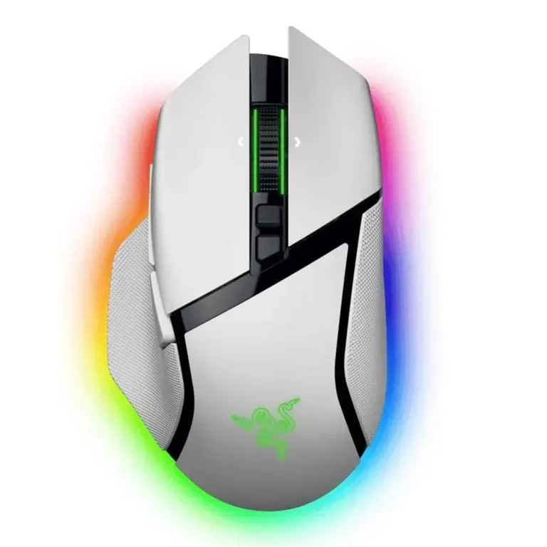 Razer Bežični gaming miš Basilisk V3 Pro 35K, 35000 DPI, RGB, Beli