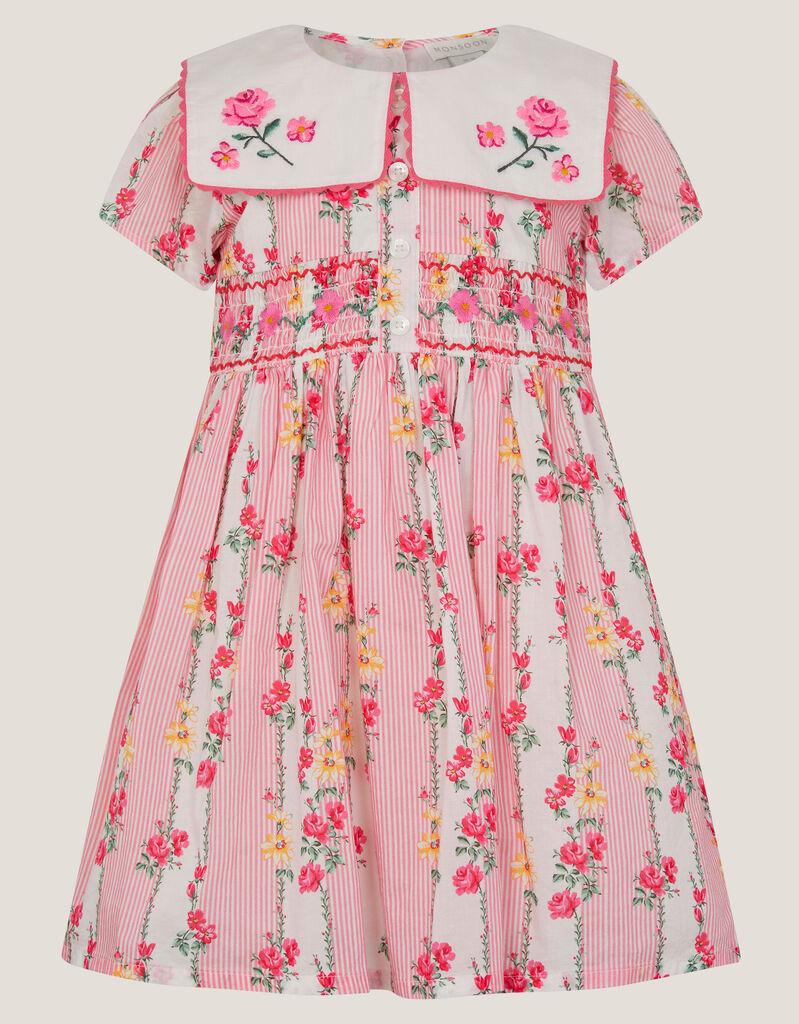 Monsoon Children Haljina za bebe Bby CNTRY CHARM FLR, Roze