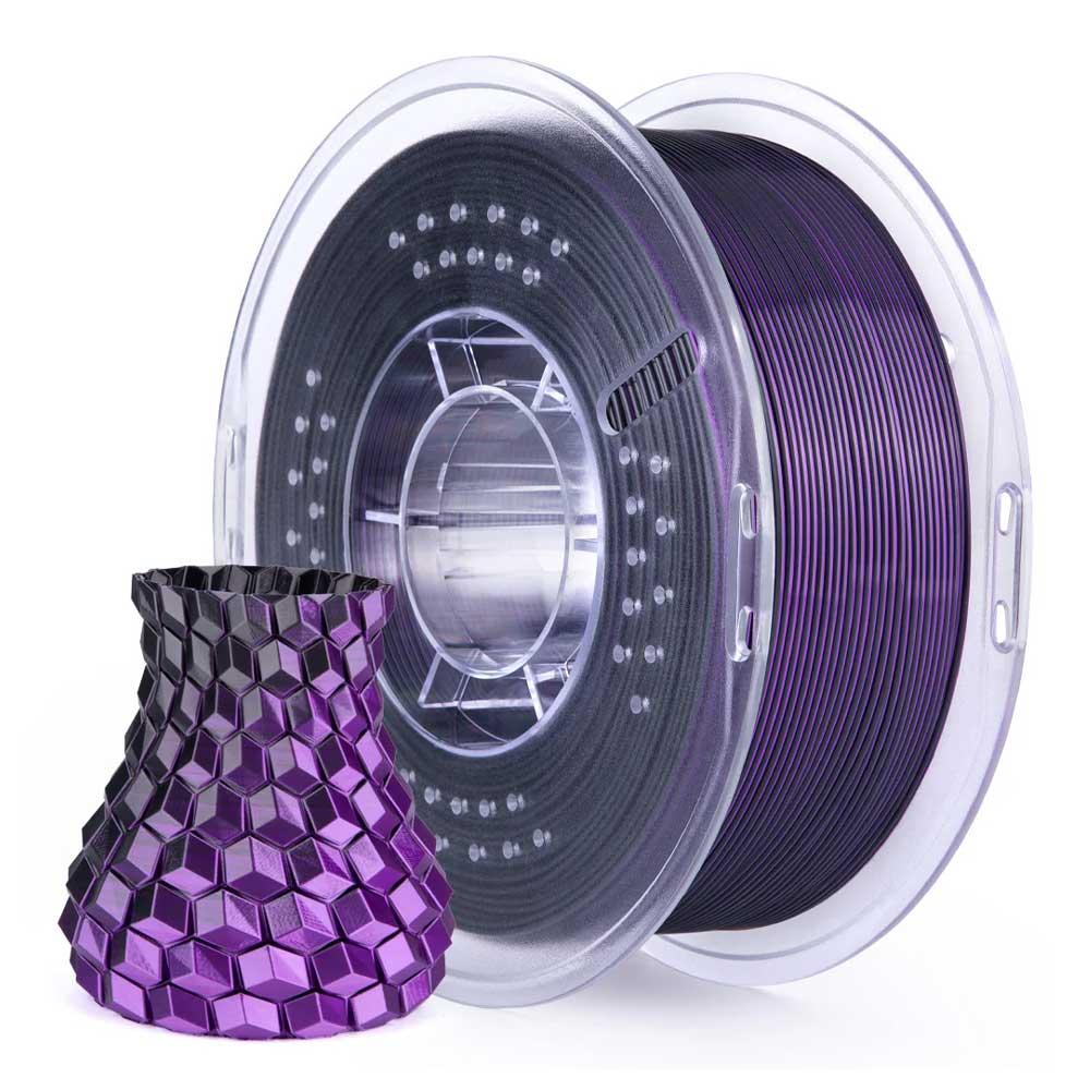 Elegoo Filament za 3D štampač PLA, 1.75mm, 1kg, Crno-ljubičasta