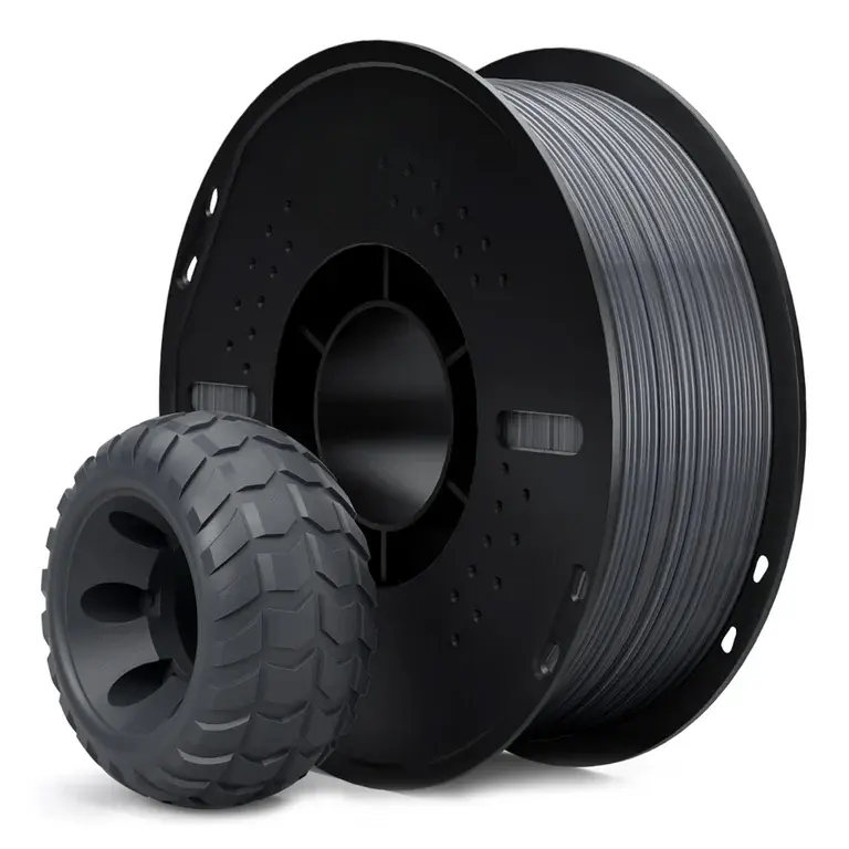 Elegoo Filament za 3D štampač, TPU, 1kg, Sivi