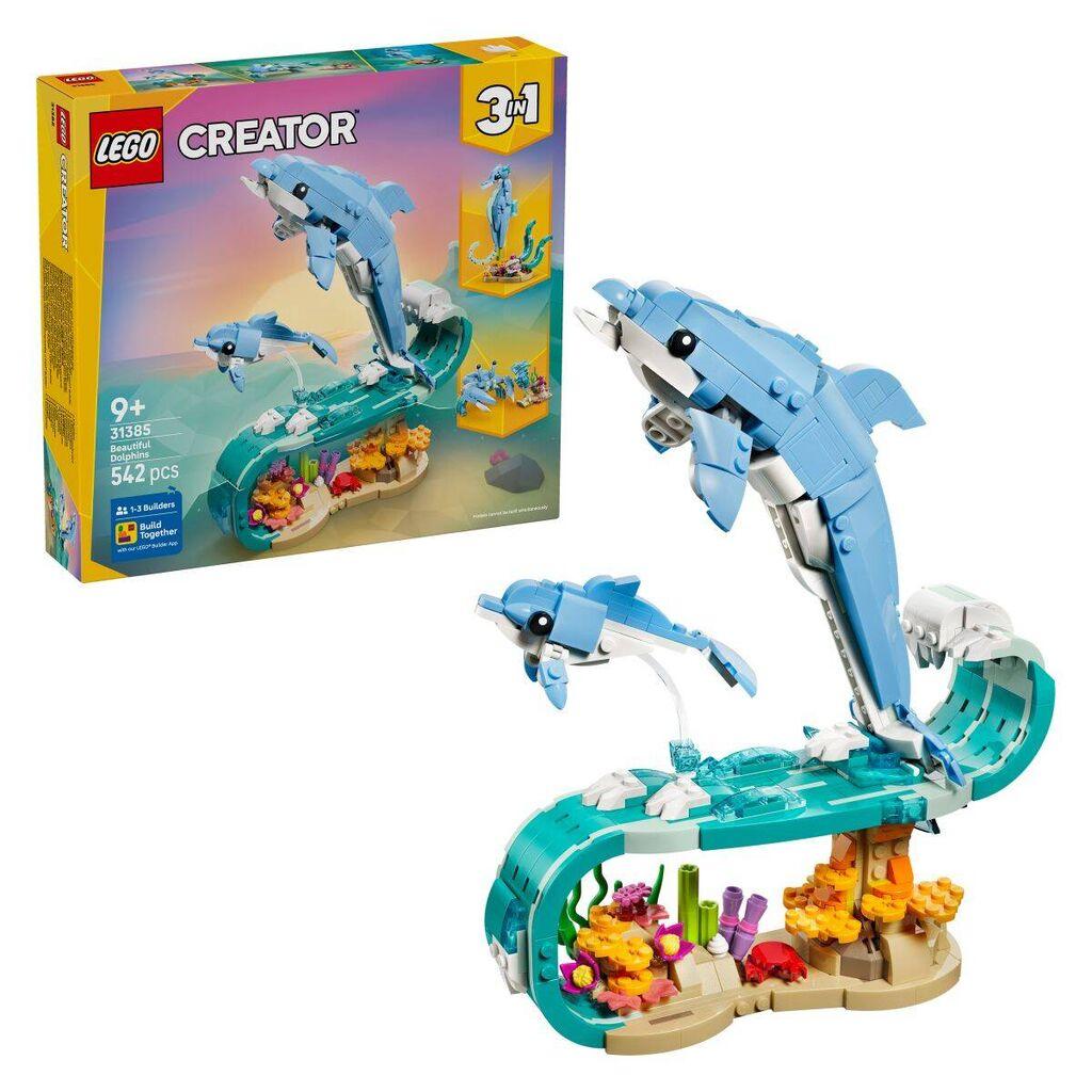 LEGO® CREATOR 31385 Morske životinje: Prelepi delfini
