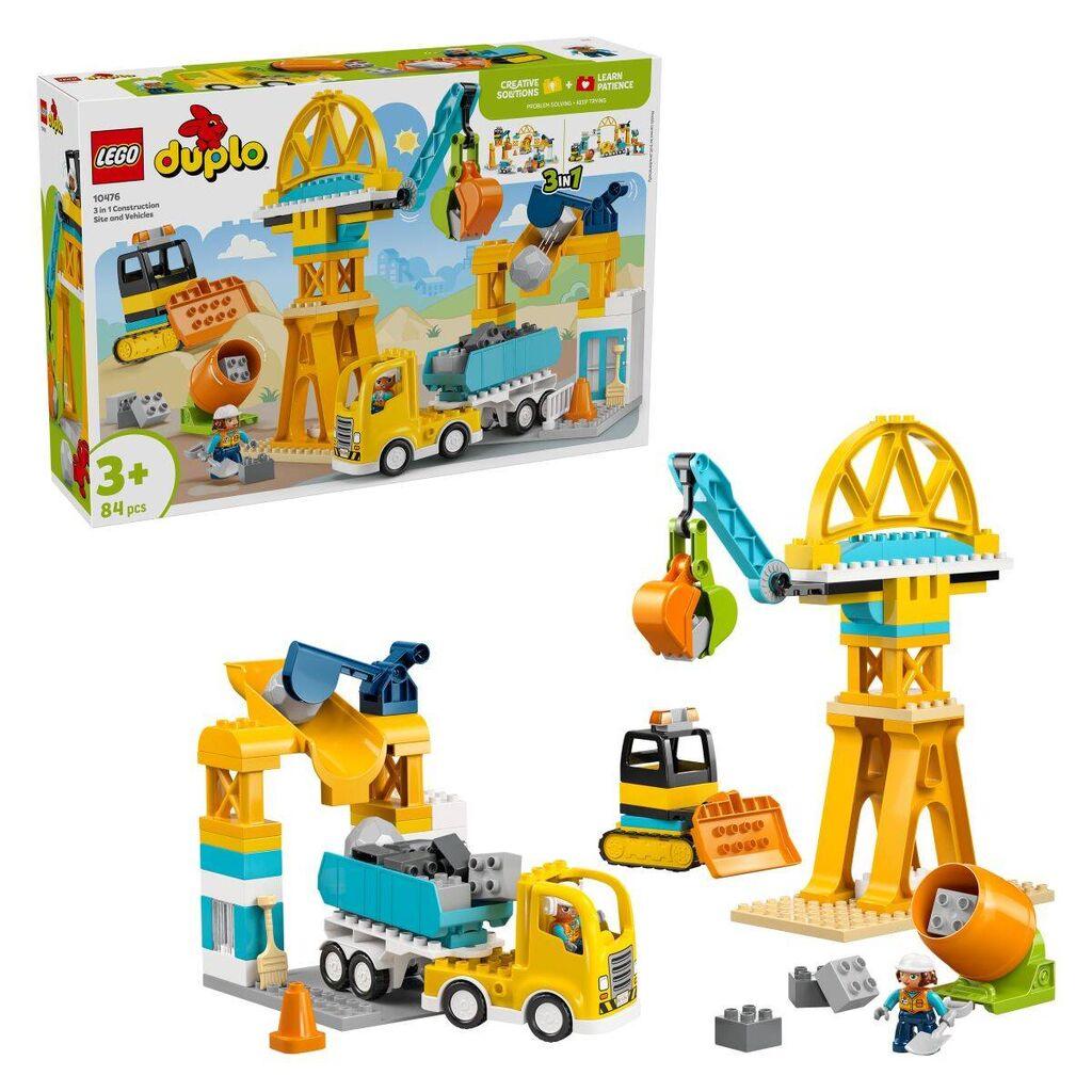 LEGO® DUPLO® 10476 Gradilište i vozila 3 ​​u 1