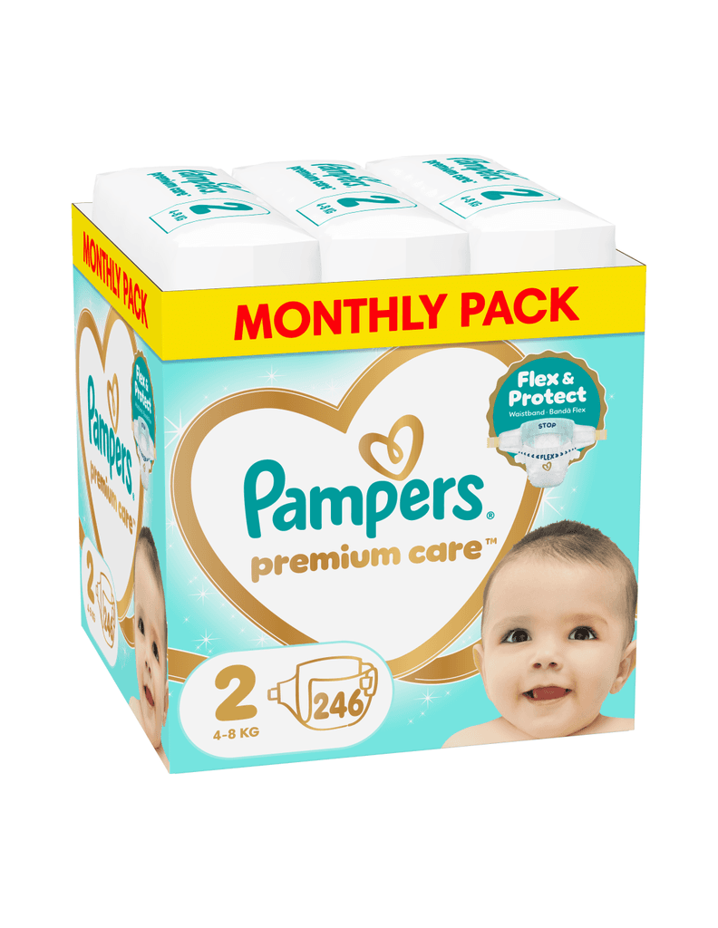 Pampers Pelene Premium Care 2, Monthly, 4-8 kg, 246/1