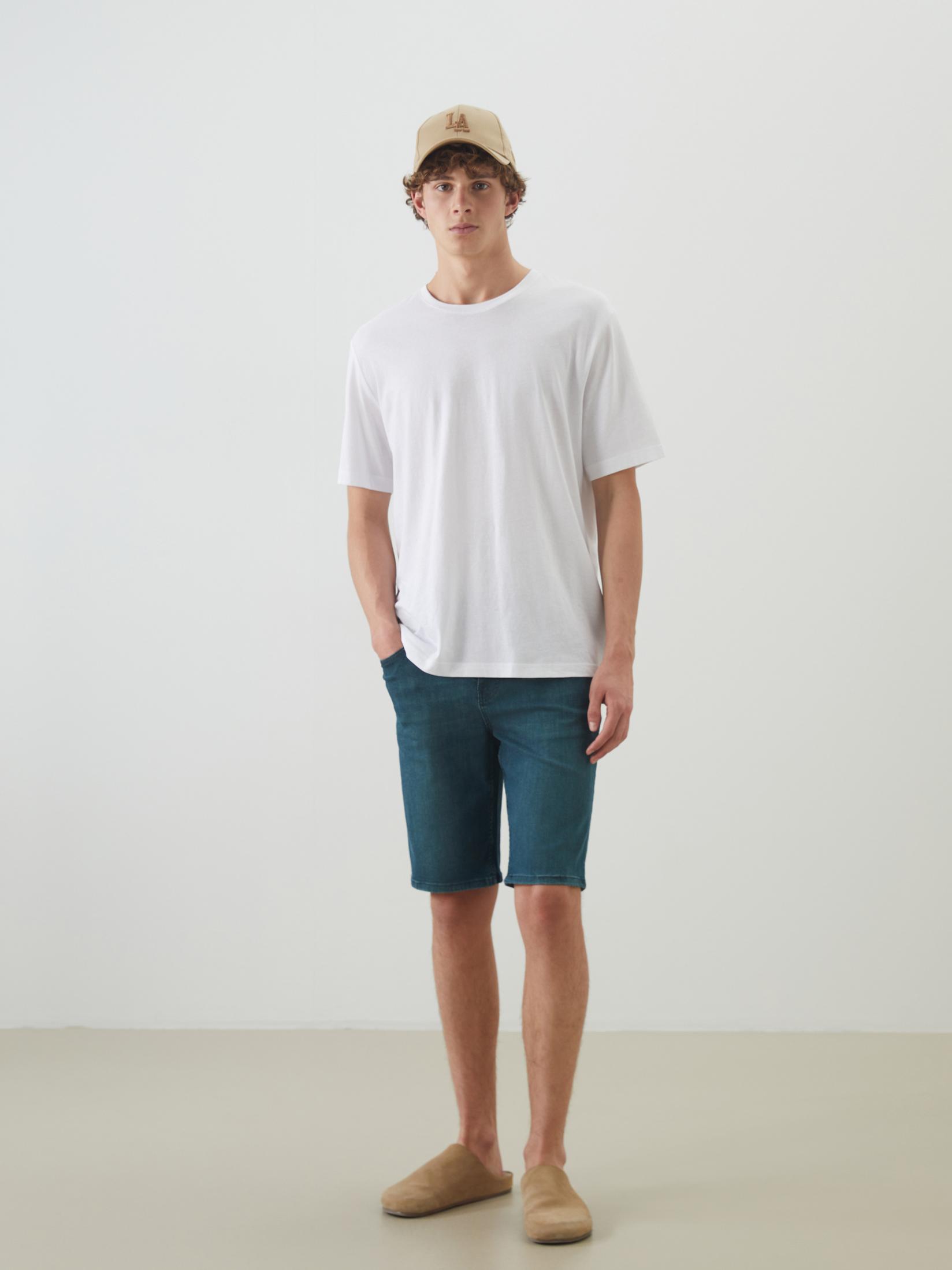 LC Waikiki Muški teksas šorc S3DV80Z8-333, Zeleni