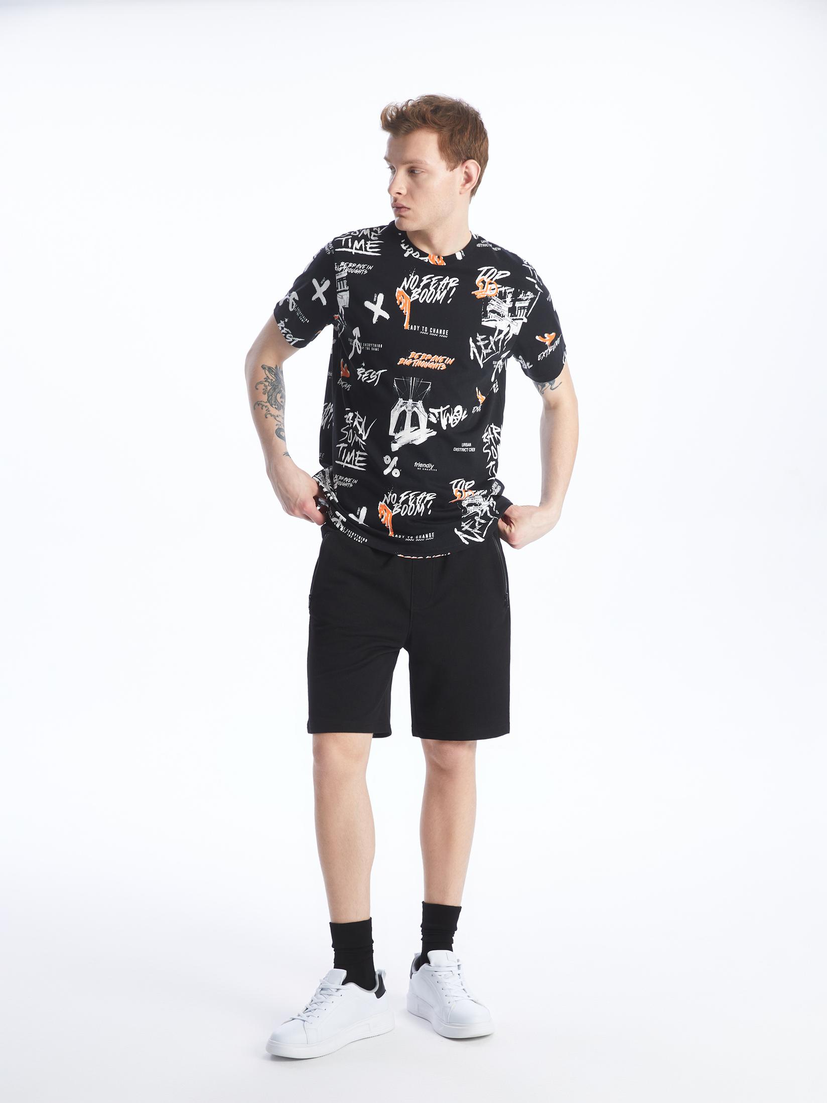 LC Waikiki Muški šorc S4DE74Z8-CVL, Crni