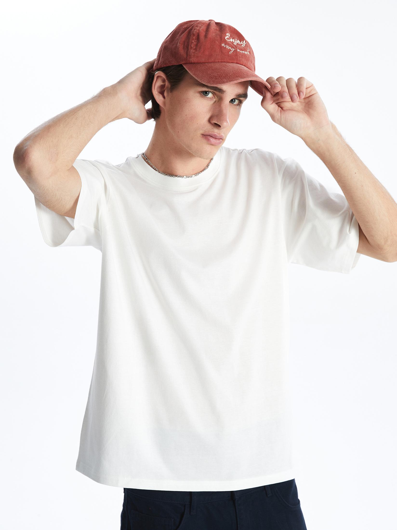 LC Waikiki Muška majica S48457Z8-R9J, Svetlobež