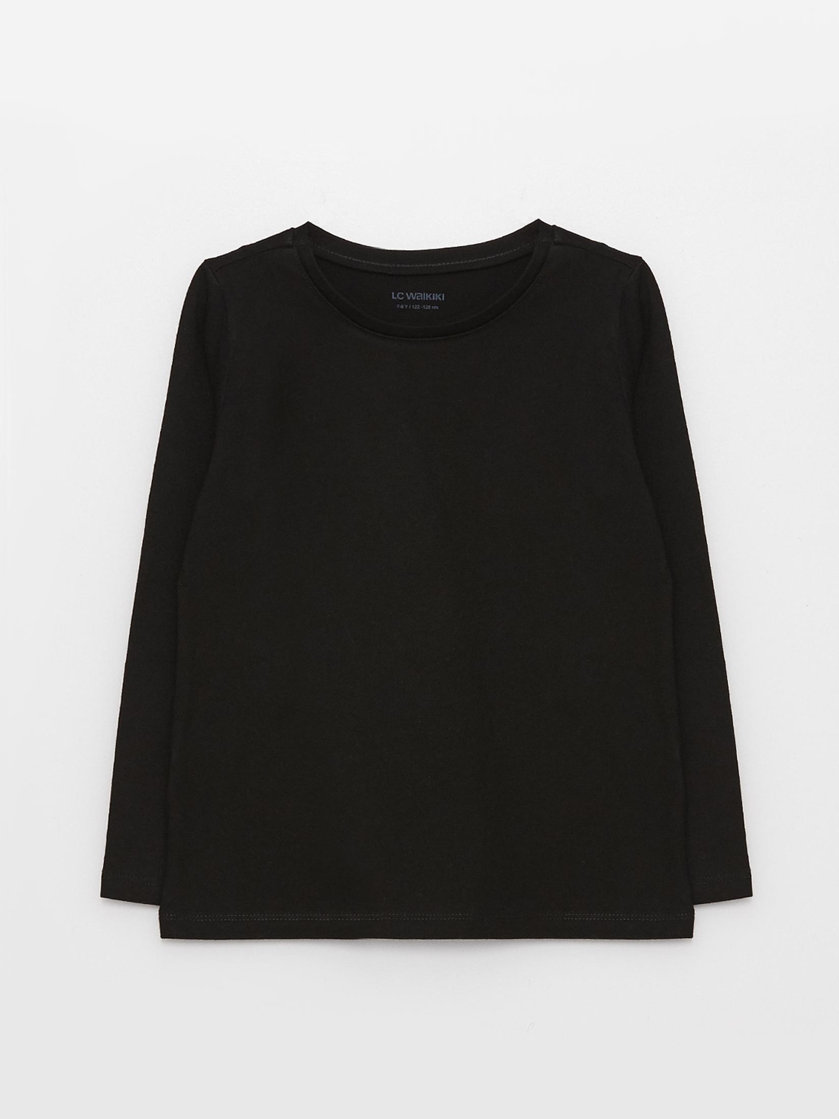 LC Waikiki Majica za devojčice S30808Z4-CVL, Crna