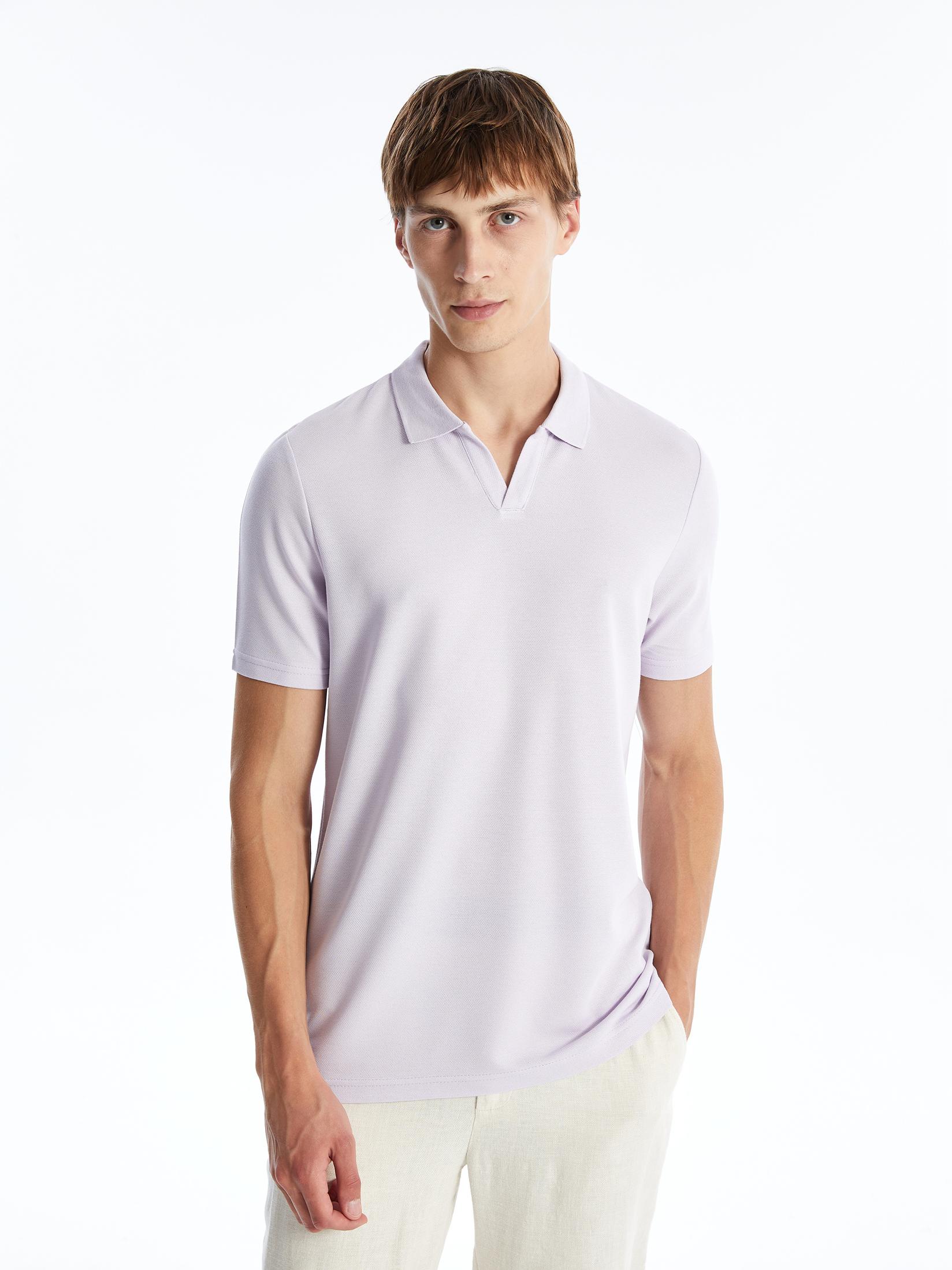 LC Waikiki Muška majica S4FP63Z8-J2S, Lavanda