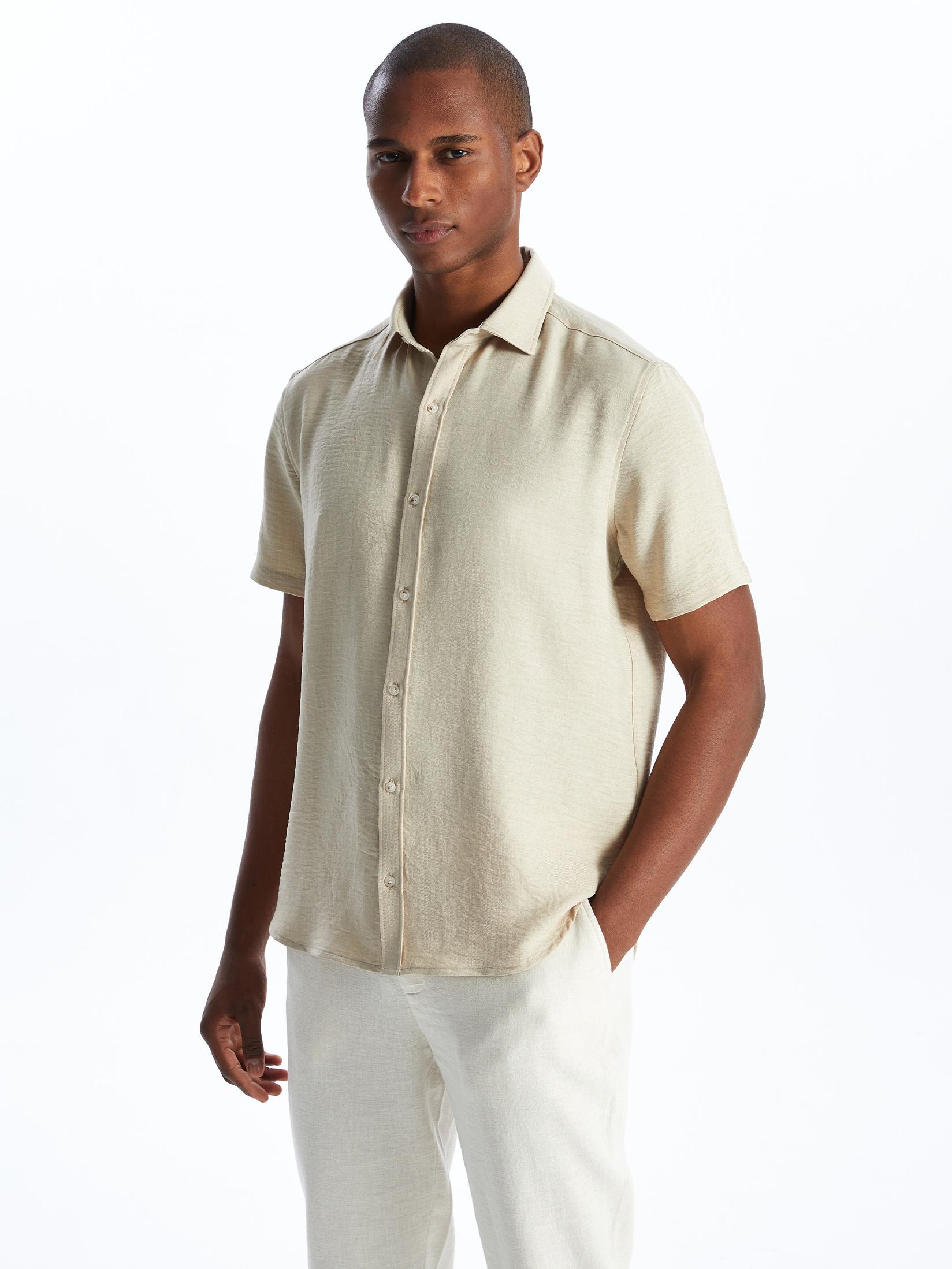 LC Waikiki Muška košulja S4DB85Z8-S41, Bež